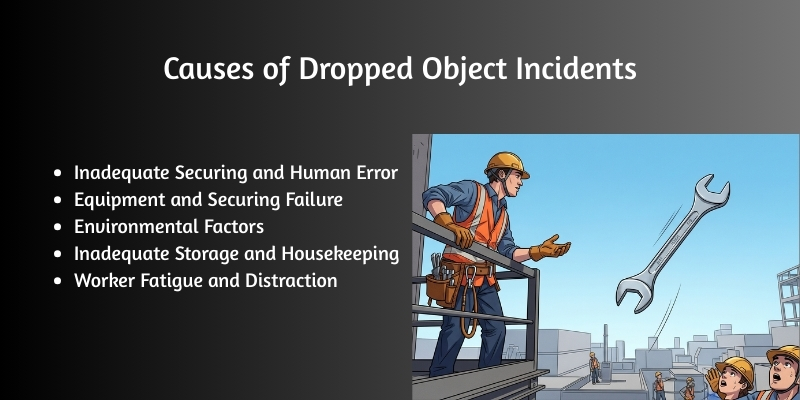 Causes of Dropped Object Incidents